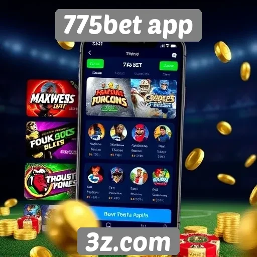 Comparativo entre jogos oferecidos no 775bet app